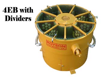 Divided Vibratory Bowl to prevent parts from touching