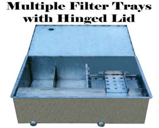 Vibratory Waste Tank with lid