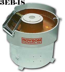 Round bowl that will separate your parts from the media automatically